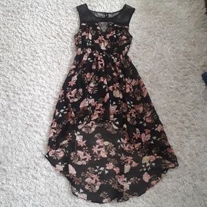 High low sheer dress